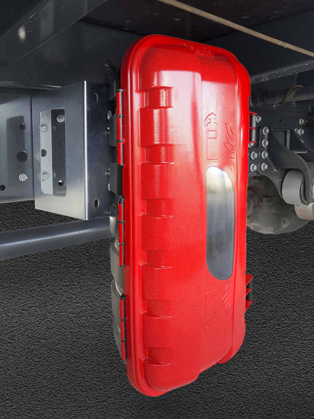 Cutie stingator 6kg DAKEN 82500 STRIKE 600x287x220mm rosu