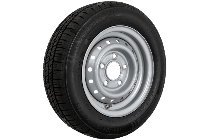 Roata ranforsata pentru remorca ANVELOP KENDA 155/70 R12C 104/102N KENDA JANTE 4.5Jx12"H2 5x112 ET:20