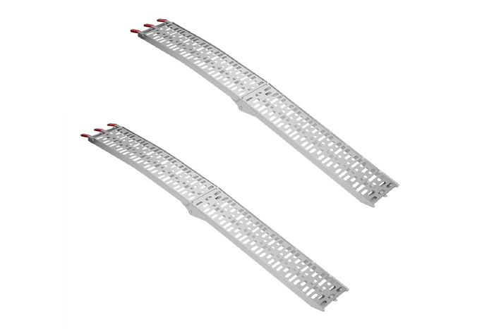 Rampe pliabile ProPlus 390096 din aluminiu pentru remorci 220 cm 680 kg set de 2