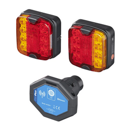 Lumini spate ProPlus LED cu 7 pini, 4 funcții, stânga + dreapta, magnetice, bluetooth