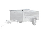 Capac din aluminiu pentru remorca UNITRAILER GARDEN TRAILER 264 KIPP