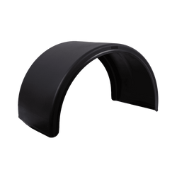 Apărătoare dublă pentru remorcă 17.5-19.5" DOMAR DK1530, aripă roată 1000/500mm