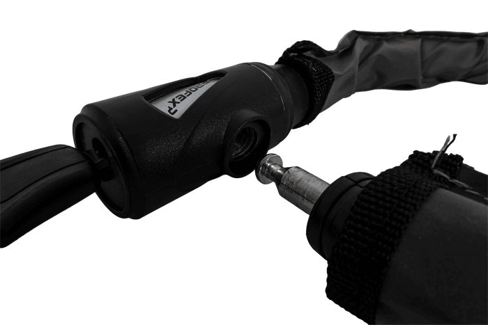 Lacăt de bicicletă PROFEX Reflex Steel Armor, lungime 70 cm