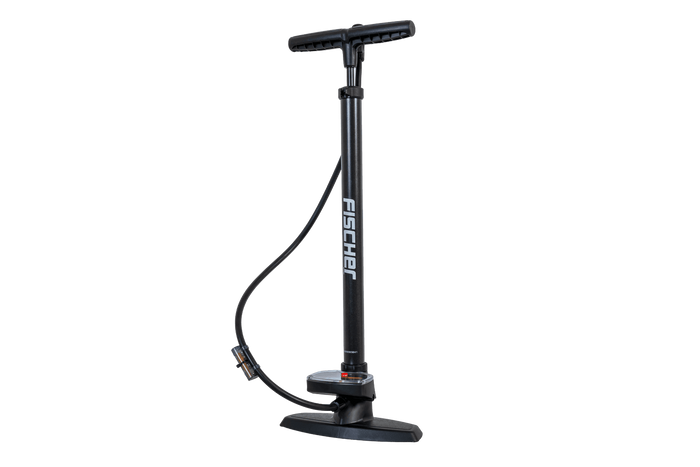 Pompă universală pentru bicicletă cu manometru FISCHER 85580