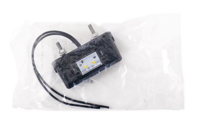 Lampă LED pentru plăcuța de înmatriculare WAŚ W52 cu cablu de 0,2 m