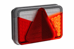 Lampă spate ASPÖCK MULTILED V cu 6 funcții, stânga