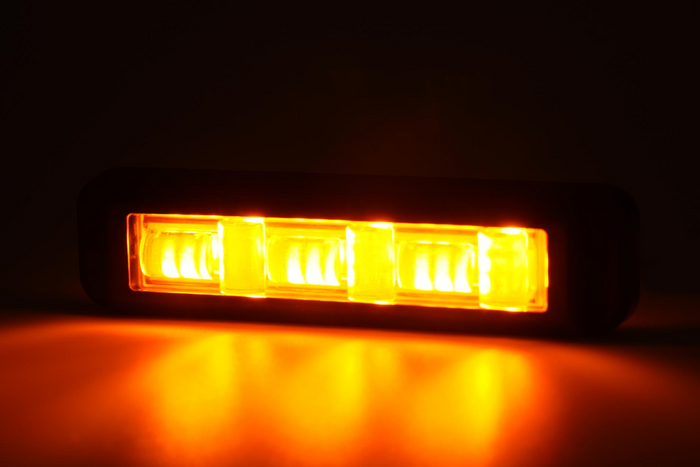 Lampă de avertizare WAŚ 2466 W285 LED intermitent portocaliu MASTER/SLAVE