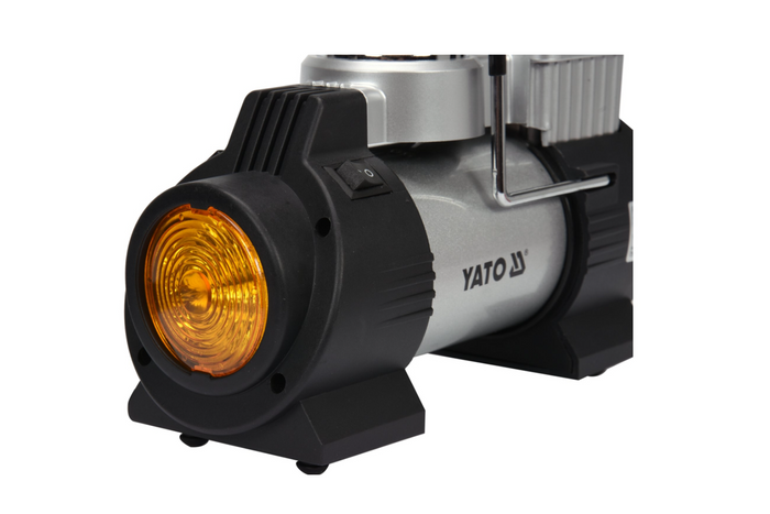 Compresor auto YATO YT-73460 cu lampă LED 12V 180W