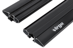 Bară de plafon Inter Pack Virgo IR 110 (G2) cu șine integrate (negru)
