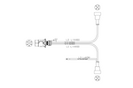 Instalație electrică MANTES, cablaj remorcă barcă 4,4m, mufă 7PIN, baionete 2x5PIN