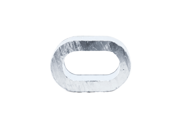 Conector din aluminiu pentru corzi DROMET ZLA.4, manșon pentru corzi de 4 mm