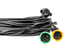 Set de lumini: lumini spate ASPÖCK + lumini de degajare laterale ASPÖCK + cablaj MANTES 7m 7-PIN + conectori rapidi
