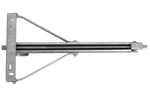 Stabilizator de colț extensibil KNOTT 6X1197.007 pentru remorcă 1100kg 498mm