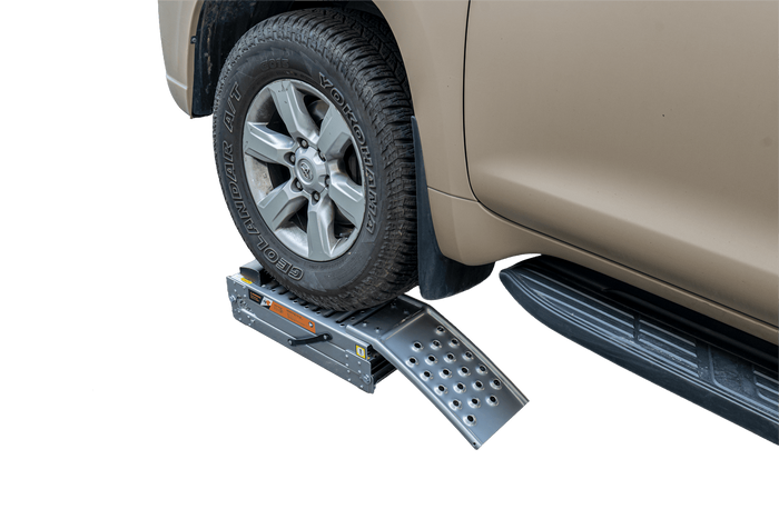 Rampe pliabile UNITRAILER ALR005 din oțel pentru remorci 200 cm 500 kg set de 2