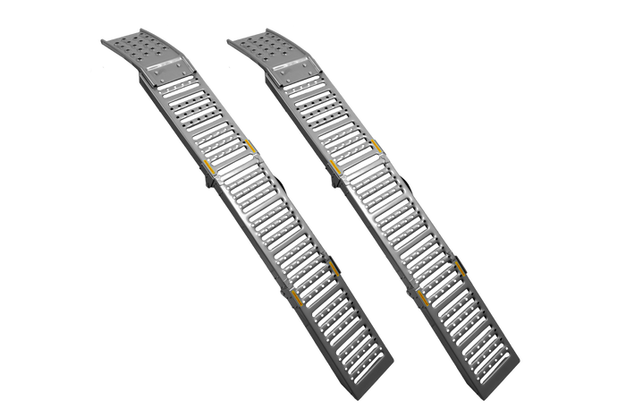 Rampe pliabile UNITRAILER ALR005 din oțel pentru remorci 200 cm 500 kg set de 2