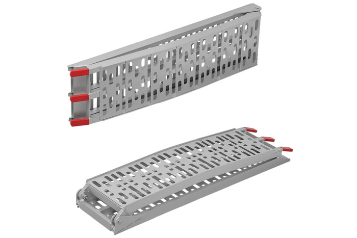 Rampe pliabile ProPlus 390096 din aluminiu pentru remorci 220 cm 680 kg set de 2