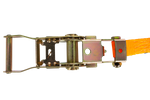 Set de patru benzi de transport UNITRAILER 6m/25mm/1t portocalii cu tensionator