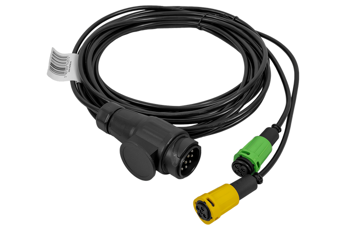 Instalație electrică MANTES, cablaj remorcă barcă, 5,5 m, mufă 13PIN, baionete 2x5PIN