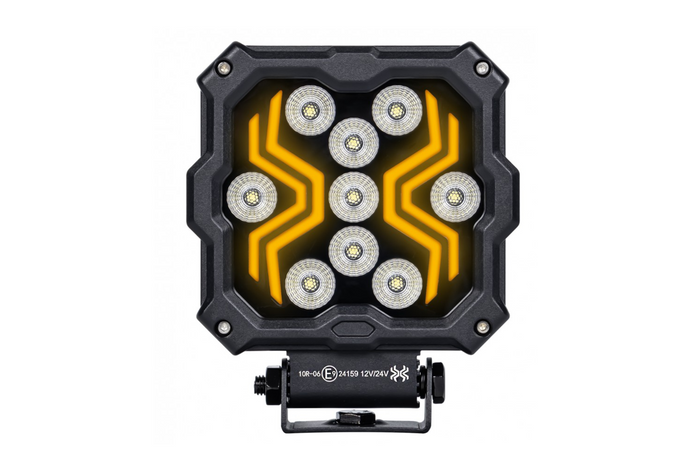 Reflector pentru lampă de lucru cu LED KAMAR X-SPIDER L0195 9xLED 1700lm