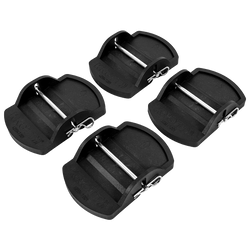 Set de patru plăcuțe de susținere pentru stabilizator de remorcă KNOTT 18x14x4,5cm