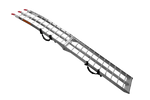 Rampă pliabilă UNITRAILER ALR002 din aluminiu pentru remorcă 221 cm 340 kg cu centură