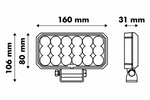 Reflector pentru lampă de lucru LED LAYTZ LY7305 72xLED 7000lm dreptunghiular