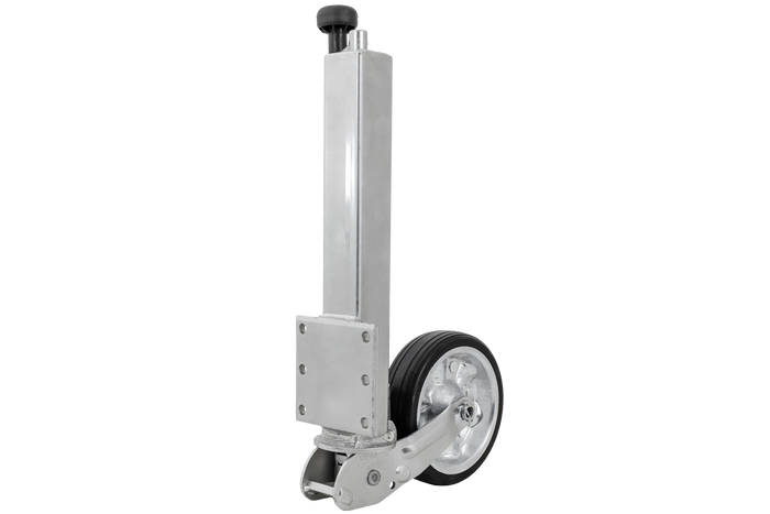 Roată jockey automată AL-KO 1863497 cu mâner 400 kg 60 mm 775-1010 mm