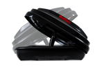 Cutie de portbagaj Mont Blanc Altitude 350, negru metalizat